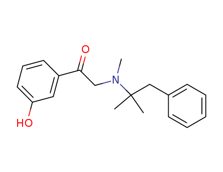 3'-HYDROXY-2-(N-METHYL-N-(1,1-DIMETHYL-2-PHENYLETHYL)AMINO)ACETOPHENONE