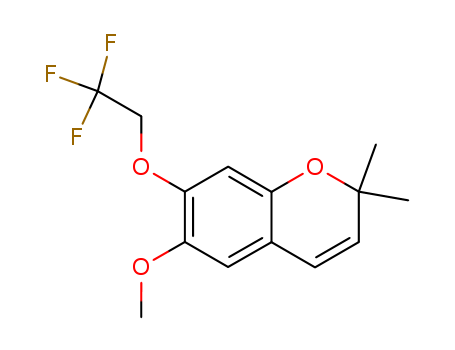 75413-17-1,6-methoxy-2,2-dimethyl-7-(2,2,2-trifluoroethoxy)-2H-chromene,