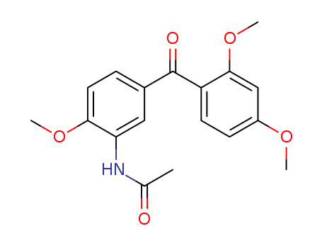 75227-01-9,N-[5-(2,4-dimethoxybenzoyl)-2-methoxyphenyl]acetamide,