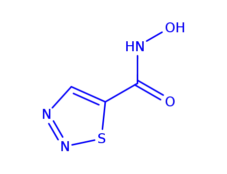 1,2,3-Thiadiazole-5-carboxamide,N-hydroxy-(9CI)