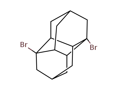 Molecular Structure of 32401-10-8 (1,6-dibromodiamantane)