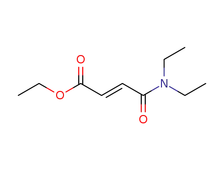 Molecular Structure of 110793-11-8 (trans-3-diethylcarbamoylpropenoic acid ethyl ester)