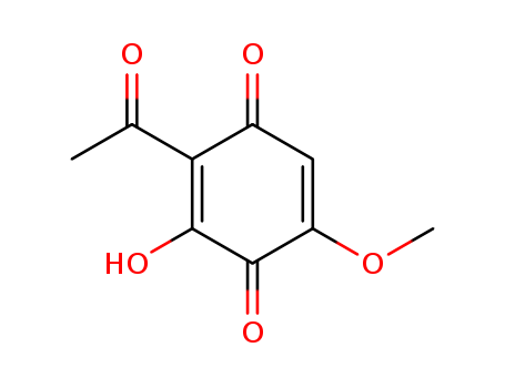 2,5-Cyclohexadiene-1,4-dione,2-acetyl-3-hydroxy-5-methoxy- cas  7507-87-1