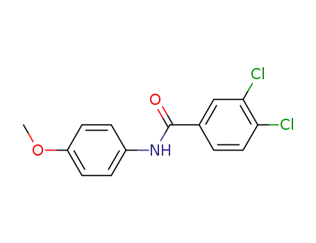 Molecular Structure of 7497-25-8 (3,4-dichloro-N-(4-methoxyphenyl)benzamide)