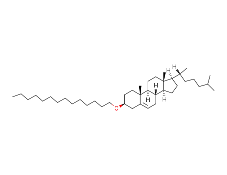 Molecular Structure of 75010-38-7 (cholesteryl tetradecyl ether)