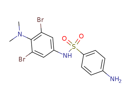 Benzenesulfonamide,4-amino-N-[3,5-dibromo-4-(dimethylamino)phenyl]- cas  7512-72-3