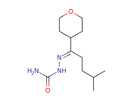 [[4-methyl-1-(oxan-4-yl)pentylidene]amino]urea cas  7502-01-4