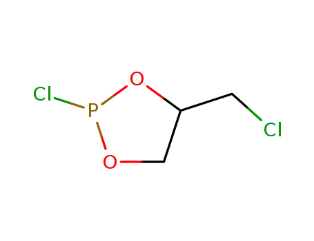 Molecular Structure of 25169-10-2 (1,3,2-Dioxaphospholane, 2-chloro-4-(chloromethyl)-)