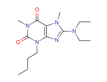 7499-92-5,3-butyl-8-(diethylamino)-1,7-dimethyl-3,7-dihydro-1H-purine-2,6-dione,