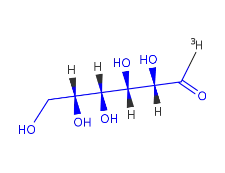 Molecular Structure of 74340-30-0 (MANNOSE, D-, [1-3H])