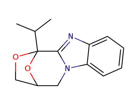 Molecular Structure of 76098-98-1 (4,5-Dihydro-1-(1-methylethyl)-1,4-epoxy-1H,3H-(1,4)oxazepino(4,3-a)ben zimidazole)