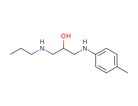 7588-19-4,1-[(4-methylphenyl)amino]-3-(propylamino)propan-2-ol,