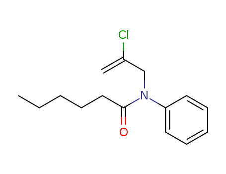 7595-69-9,N-(2-Chloro-2-propenyl)-N-phenylhexanamide,N-(2-Chlor-allyl)-hexananilid;N-(2-chloro-allyl)-hexananilide;Hexanamide,N-(2-chloro-2-propenyl)-N-phenyl;N-(2-Chloro-2-propenyl)-N-phenylhexanamide;