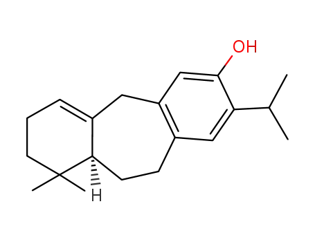 Molecular Structure of 76210-23-6 ([11aS,(-)]-2,3,5,10,11,11aα-Hexahydro-1,1-dimethyl-8-(1-methylethyl)-1H-dibenzo[a,d]cyclohepten-7-ol)