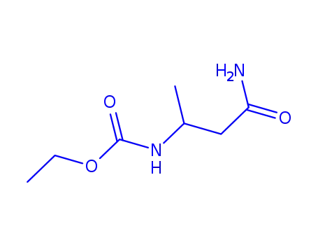 Molecular Structure of 756579-83-6 (Carbamic  acid,  (2-carbamoyl-1-methylethyl)-,  ethyl  ester  (5CI))