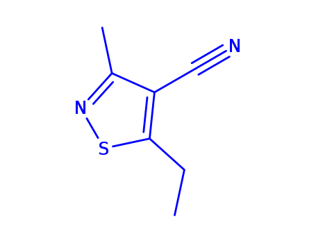 4-ISOTHIAZOLECARBONITRILE,5-ETHYL-3-METHYL-