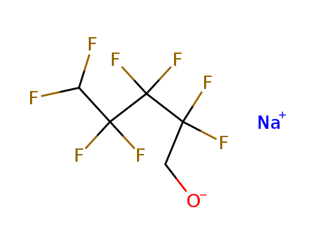 Molecular Structure of 39952-44-8 (1-Pentanol, 2,2,3,3,4,4,5,5-octafluoro-, sodium salt)