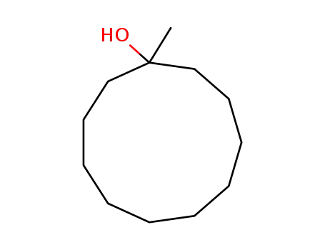 Molecular Structure of 76154-15-9 (Cycloundecanol, 1-methyl-)