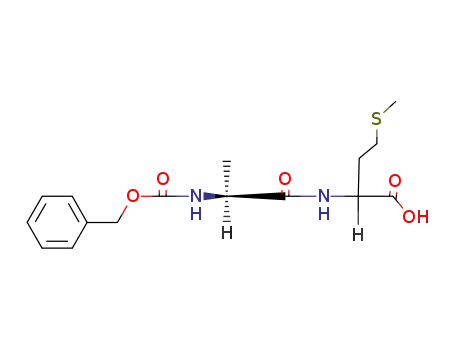 Molecular Structure of 76264-05-6 (Z-ALA-MET-OH)