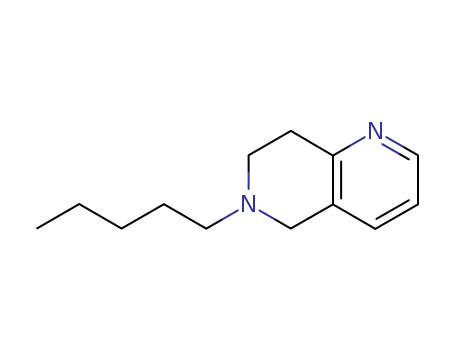 75509-68-1,6-pentyl-5,6,7,8-tetrahydro-1,6-naphthyridine,