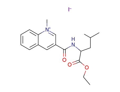7596-33-0,ethyl N-[(1-methylquinolinium-3-yl)carbonyl]leucinate,