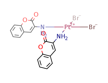 76294-98-9,platinum(2+) dibromide bis(3-amino-2H-chromen-2-one) (1:2),