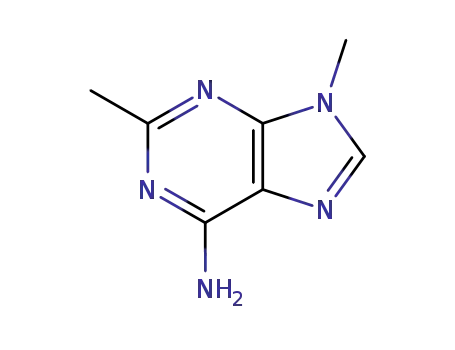 Molecular Structure of 76470-20-7 (2,9-dimethyladenine)
