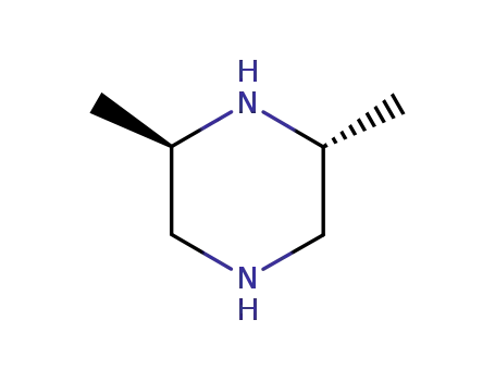 Molecular Structure of 768335-42-8 ((2R,6R)-2,6-dimethyl-Piperazine)