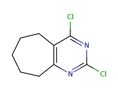 2,4-dichloro-6,7,8,9-tetrahydro-5H-cyclohepta[d]pyrimidine