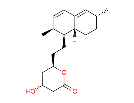 79394-47-1,monacolin L,2H-Pyran-2-one,6-[2-(1,2,6,7,8,8a-hexahydro-2,6-dimethyl-1-naphthalenyl)ethyl]tetrahydro-4-hydroxy-,[1S-[1a(2S*,4S*),2a,6b,8aa]]-; Monacolin L