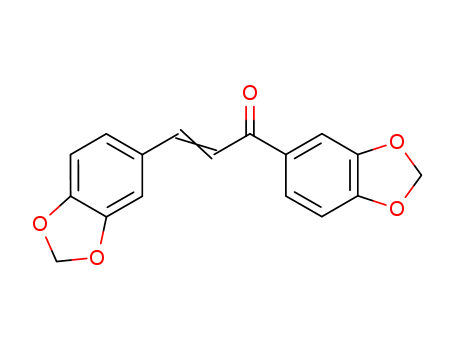 2-Propen-1-one,1,3-bis(1,3-benzodioxol-5-yl)- cas  76530-89-7
