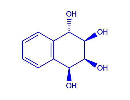 Molecular Structure of 76561-85-8 ((1S,2R,3S,4S)-1,2,3,4-tetrahydronaphthalene-1,2,3,4-tetrol)