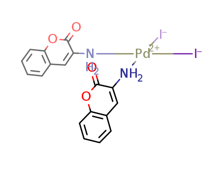 76295-02-8,PALLADIUM(II),BIS(2-OXO-2H-1-BENZOPYRAN-3-YLAMMINE)DIIODO-,(Z),