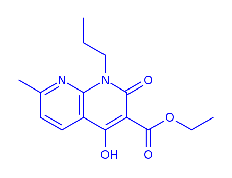Ethyl 4-hydroxy-7-methyl-2-oxo-1-propyl-1,2-dihydro-1,8-naphthyridine-3-carboxylate