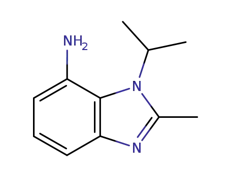 1H-Benzimidazol-7-amine,2-methyl-1-(1-methylethyl)-(9CI)