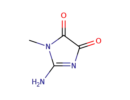Molecular Structure of 115012-08-3 (1H-Imidazole-4,5-dione,2-amino-1-methyl-)