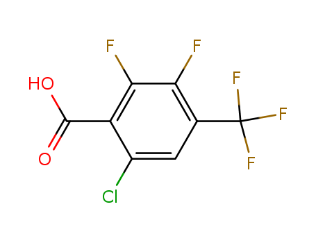 Benzoic acid, 6-chloro-2,3-difluoro-4-(trifluoromethyl)-(773869-48-0)