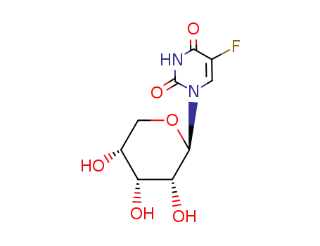 Molecular Structure of 77180-80-4 (5-Fluorouridine)