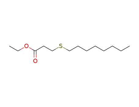 Molecular Structure of 68749-03-1 (3-octylsulfanyl-propionic acid ethyl ester)