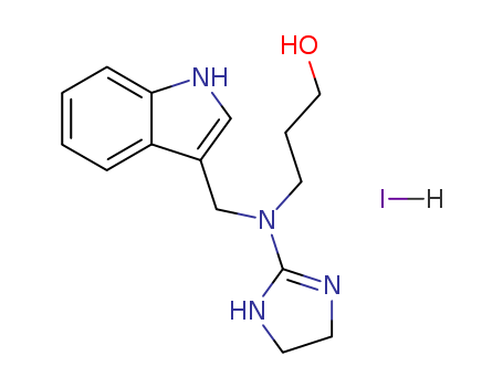 77587-69-0,3-[4,5-dihydro-1H-imidazol-2-yl(1H-indol-3-ylmethyl)amino]propan-1-ol hydroiodide,