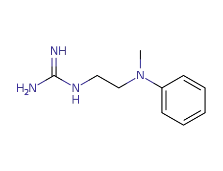 Molecular Structure of 7762-35-8 (1-[2-(Methylphenylamino)ethyl]guanidine)