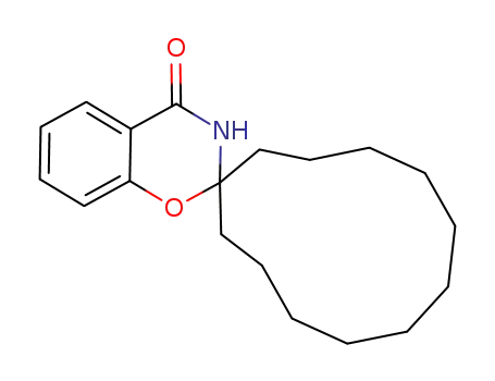 Molecular Structure of 77773-97-8 (2,3-dihydrospiro(4H-1,3-benzoxazine-2,1'-cyclododecane)-4-one)