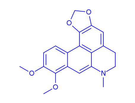 5H-Benzo(g)-1,3-benzodioxolo(6,5,4-de)quinoline, 6,7-dihydro-9,10-dime thoxy-7-methyl-