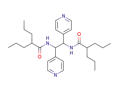 Molecular Structure of 77502-23-9 (1,2-Bis(dipropylacetamido)-1,2-di-4-pyridylethane)