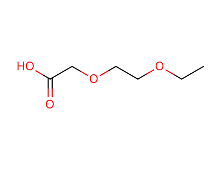 Molecular Structure of 7743-94-4 ((2-Ethoxyethoxy)acetic acid)