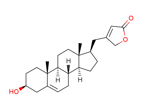 Homo-3beta-hydroxycard-5,22-dienolide