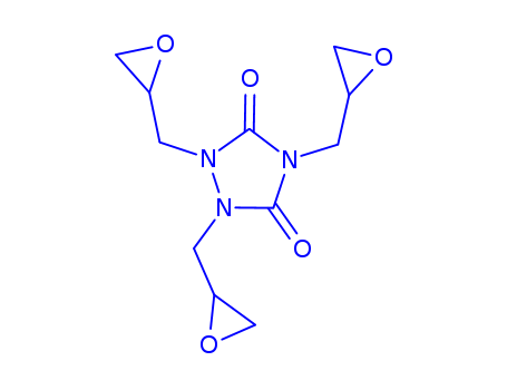 1,2,4-Triazolidine-3,5-dione,1,2,4-tris(2-oxiranylmethyl)-