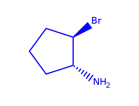 Cyclopentanamine, 2-bromo-, (1R,2R)-rel- (9CI)