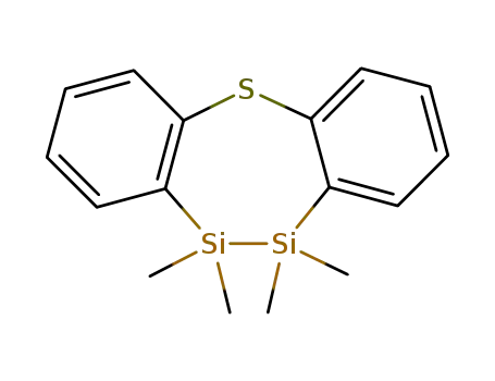 Dibenzo(b,f)(1,4,5)thiadisilepin, 5,6-dihydro-5,5,6,6-tetramethyl-