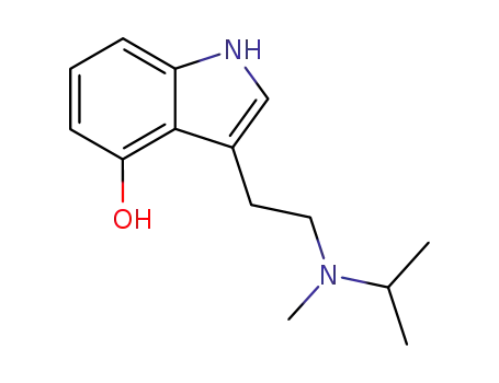 Molecular Structure of 77872-43-6 (4-Hydroxy-N-isopropyl-N-methyltryptamine)